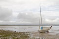 Dinghy on Beach Royalty Free Stock Photo