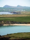 View of Dingle Coast over Smerwick Harbour, Dingle Peninsula, Ireland Royalty Free Stock Photo