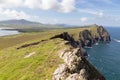 Dingle west coast view from the ridge of the Three Sister hills