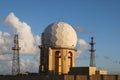 Dingli radar station Royalty Free Stock Photo