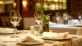 Dining in a classy intimate setting with attentive service and refined decor