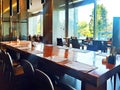 The dining environment inside a buffet restaurant Royalty Free Stock Photo