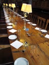 Dining Hall of Christ Church College Oxford Royalty Free Stock Photo