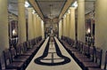 Dining hall in Scindia museum in Jaivilas palace of Gwalior