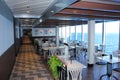 Dining room buffet aboard the new cruise ship or new flagship of MSC Seashore Royalty Free Stock Photo