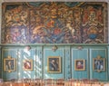 Dining room at Magdalene college, Cambridge, England.