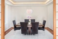 Dining Room in New Home Royalty Free Stock Photo