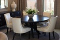 Dining Room Round Table & Chairs