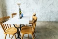 Dining Room Table Chair Furniture Decor Royalty Free Stock Photo