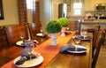 Dining Room Table Setting Royalty Free Stock Photo