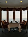 Dining on Ship with Ocean View