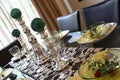Dining Table Arrangement Royalty Free Stock Photo