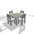 Dining table