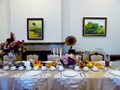 Dining table inside Meiling palace