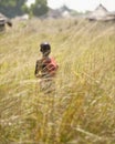 Dinka child in southern Sudan Royalty Free Stock Photo