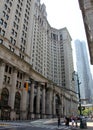 Dinkins Manhattan Municipal Building, Centre Street facade, New York, NY Royalty Free Stock Photo