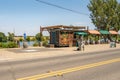 The Dinky Diner in Clarksburg, California. Royalty Free Stock Photo