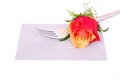 Dinner invitation concept Royalty Free Stock Photo