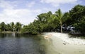 Dinner Key in Coconut Grove Royalty Free Stock Photo