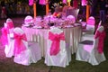 DINNER TABLE FOR A WEDDING FUNCTION