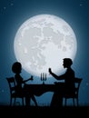 Dinner for two Royalty Free Stock Photo