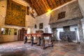 Dinning room of 15th century Bunratty castle