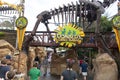 Dino Bash, Disney World, Animal Kingdom, Travel Royalty Free Stock Photo