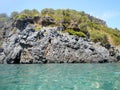 Dino Island on the Coast of the Cedars, Tyrrhenian Sea, Italy