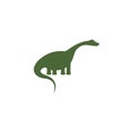 Dino logo vector