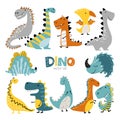 Dino set scandinavian