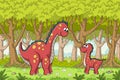 Dinos In The Forest