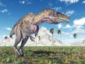 Dinosaur Acrocanthosaurus