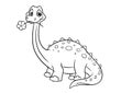 Dinosaur Apatosaurus coloring pages