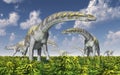 Dinosaur Argentinosaurus Royalty Free Stock Photo