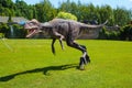 Dinosaur in baltow park poland . Park for kids whit dinosaur
