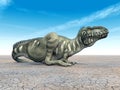 Dinosaur Bistahieversor Royalty Free Stock Photo