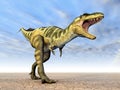 Dinosaur Bistahieversor Royalty Free Stock Photo
