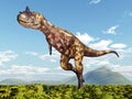 Dinosaur Carnotaurus Royalty Free Stock Photo