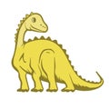 dinosaur.colored ancient dinosaurs. triceratops, tyrannosaurus, dragons. flat, vector, doodle, sketch, graphics