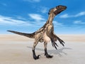 Dinosaur Deinonychus