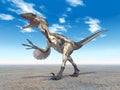 Dinosaur Deinonychus Royalty Free Stock Photo