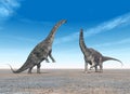 Dinosaur Diamantinasaurus Royalty Free Stock Photo