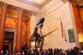 Dinosaur Dino skeleton in New York NYC American Museum of Natural History