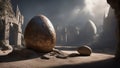 The dinosaur egg was an amazing creature that lived in the wizarding world, when the world was full of magic