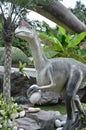Dinosaur eggs hold statues