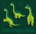 Dinosaur Europasaurus Cartoon Vector Illustration Royalty Free Stock Photo