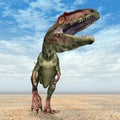 Dinosaur Giganotosaurus Royalty Free Stock Photo