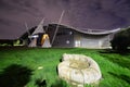 Dinosaur Isle Museum at Night