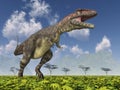 Dinosaur Mapusaurus Royalty Free Stock Photo