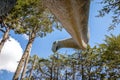 Dinosaur Model in Cretaceous Park of Cal Orcko - Sucre, Bolivia Royalty Free Stock Photo